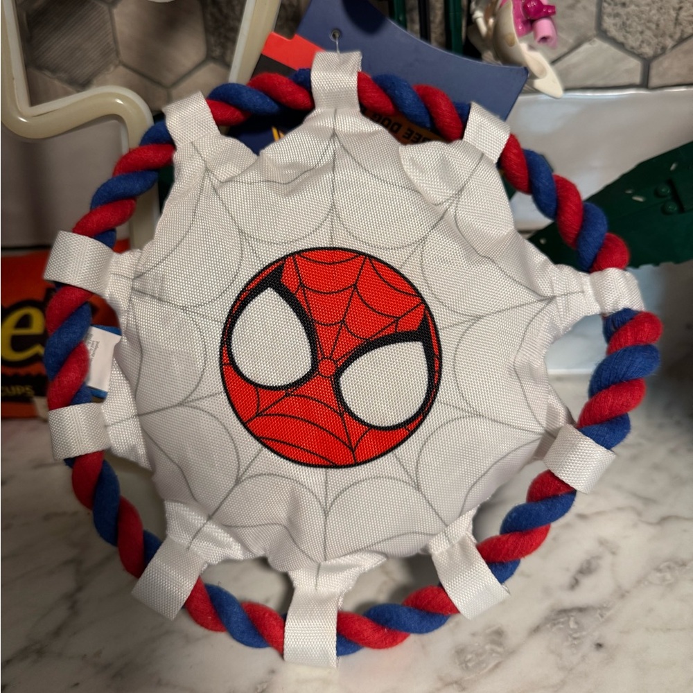 New Marvel Spiderman Dog Toy